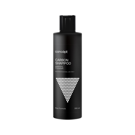 Шампунь угольный для мужчин Concept Men Carbon, 300 мл