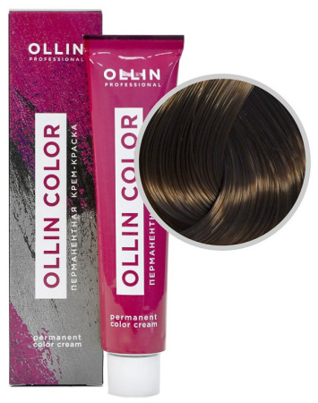 Перманентная крем-краска для волос Ollin Color 6/3 темно-русый зол., 60 мл