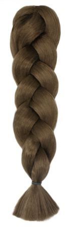 Hairshop AIDA 18S Орех с добавлением пепла, коса для афропричесок и дред-локов, 1,3 м
