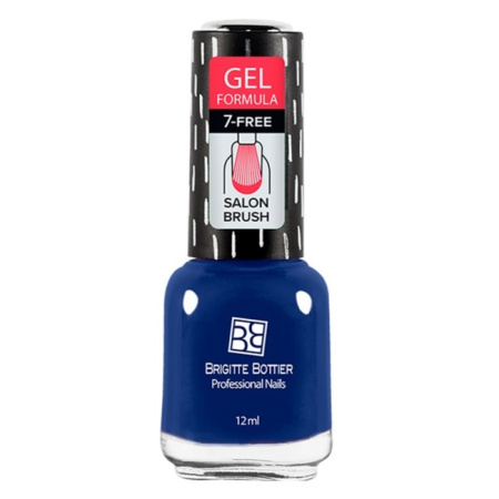 Лак для ногтей Brigitte Bottier Gel Formula, т. 26 глубокий синий, 12 мл