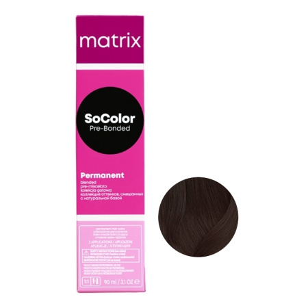 Matrix SoColor Краситель 5BV св. шатен коричн. перлам., 90 мл 