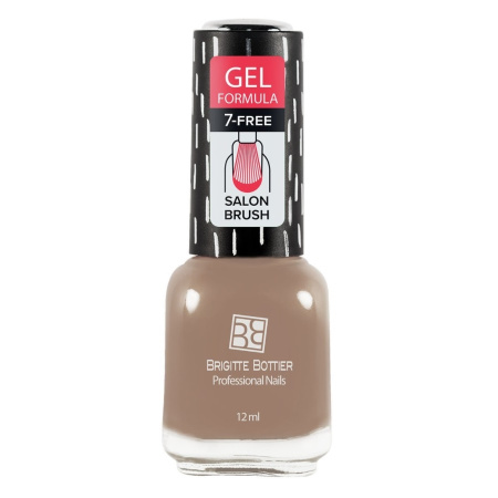 Лак для ногтей Brigitte Bottier Gel Formula, т. 14 капучино, 12 мл