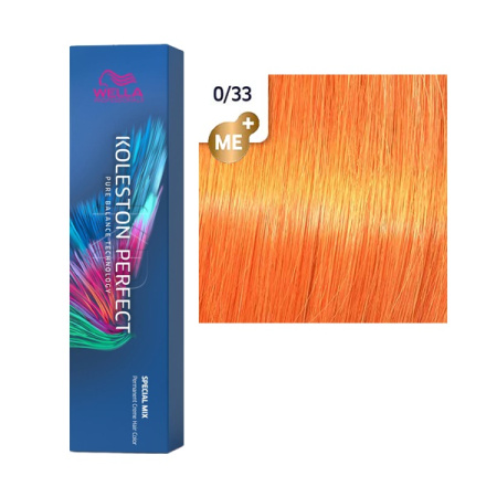 Wella Крем-краска стойкая Koleston P. 0/33 Золотистый интенсивный, 60 мл