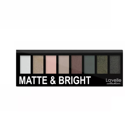Тени для век 8-ми цветные Lavelle Collection Matte Bright, т. 03, 11,7 г