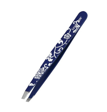 Пинцет косой Silver Star АТ-9931, цветной