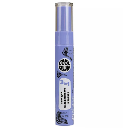 Гель для укладки волос Cool Rule 3 в 1, 15 мл
