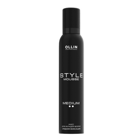 Мусс для укладки волос средней фиксации Ollin Style, 250 мл