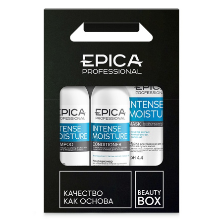 Набор для волос Epica Intense Moisture (шампунь 300мл+кондиционер 300мл+маска 250мл)