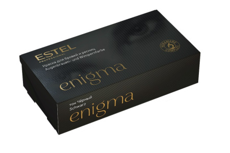 Краска для бровей и ресниц Estel Enigma, черный