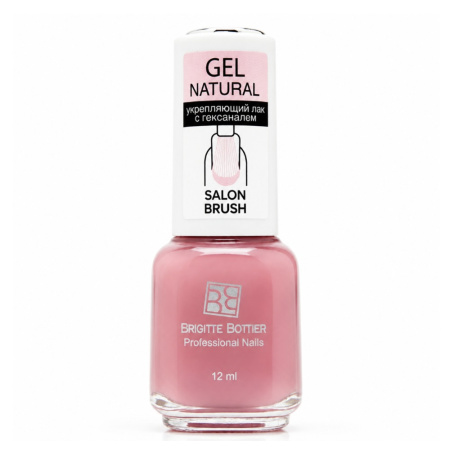 МП Brigitte Bottier укрепляющий лак для ногтей Gel Natural тон 11 натуральный, 12 мл