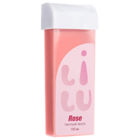 Воск тёплый LILU 03 rose в картридже, 100 мл