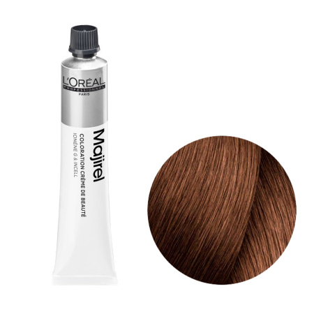 Стойкая крем-краска для волос Loreal Majirel 7.8 блондин мокка, 50 мл