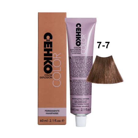 Крем-краска C:EHKO Color Explosion 7/7 светлый шоколад, 60 мл
