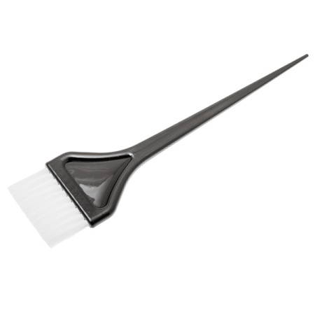 Кисть для окрашивания волос широкая черная