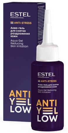 Аква-гель для снятия раздражения кожи Estel Anti-Yellow, 80 мл
