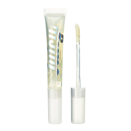 Масло фруктовое для губ Parisa Juicy JLO-07, т. 01 кокосовый орех, 11 мл