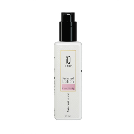 IQ Beauty Парфюмированный лосьон для рук и тела Сакура и Миндаль, 250 мл