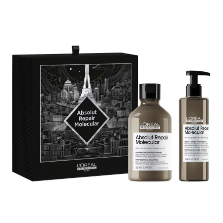 Премиальный набор Весна Loreal Absolut Repair Molecular (шампунь+маска)