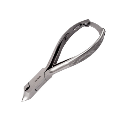 Silver Star Кусачки для ногтей Classic, вогн. лезвия, полу-парус, замок, сэндвич АТ 848, 15 мм