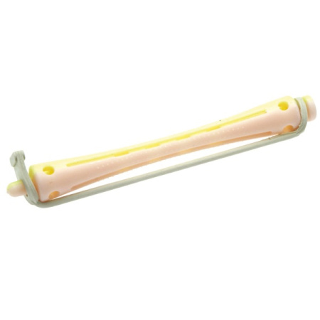 Коклюшки 7 мм длинные желто-розовые, 12 штук в упаковке