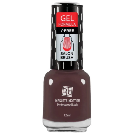 Лак для ногтей Brigitte Bottier Gel Formula, т. 91 шоколадная помадка, 12 мл