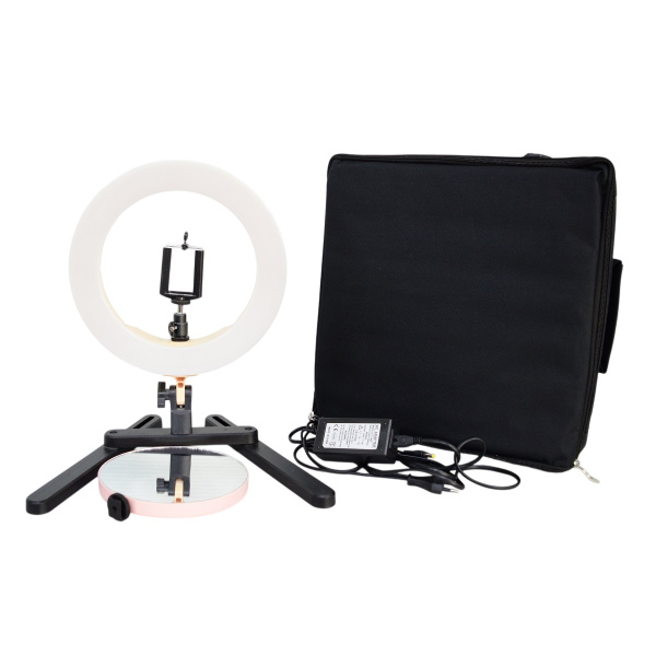 OKIRA LED RING 128розовая-2