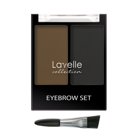 Тени для бровей Lavelle Collection, т. 02 универсальный, 3,5 г