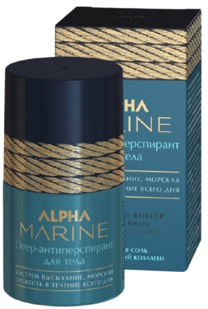 Deep-антиперспирант для тела Alpha Marine, 50 мл
