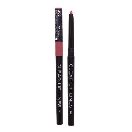 Карандаш механический для губ Parisa Clear Lip Lines, т. 202 розовый