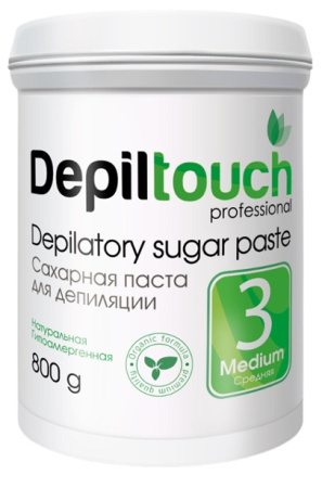 Паста сахарная для депиляции Depiltouch №3 средняя, 800 г