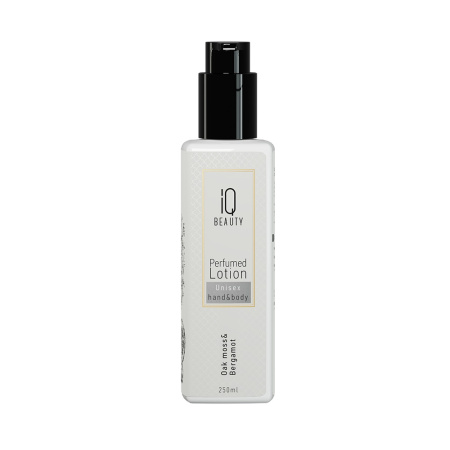 IQ Beauty Парфюмированный лосьон для рук и тела Дубовый мох и Бергамот, 250 мл