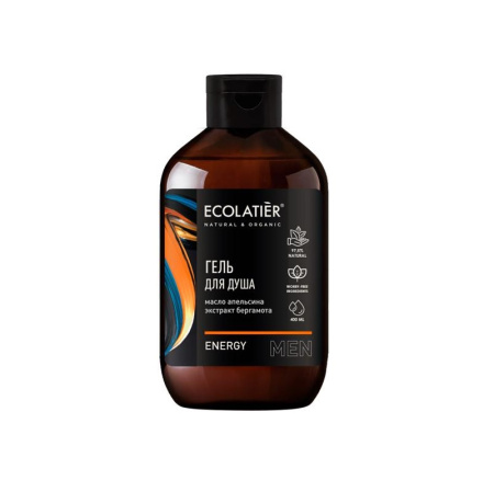 Гель для душа мужской "Energy" Ecolatier, 400 мл