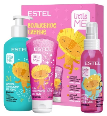 Набор детский Estel Little me "Волшебное сияние"