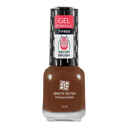 Лак для ногтей Brigitte Bottier Gel Formula, т. 25 молочный шоколад, 12 мл