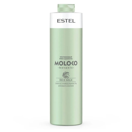 Крем-шампунь протеиновый для волос Estel Moloko Botanic, 1000 мл