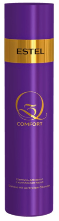 Шампунь для волос с комплексом масел Estel Q3 Comfort, 250 мл