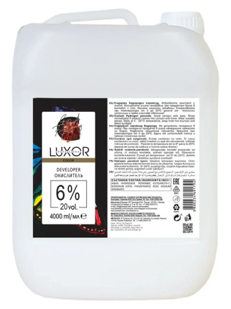Окислитель для волос 6% LUXOR COLOR ,4000 мл